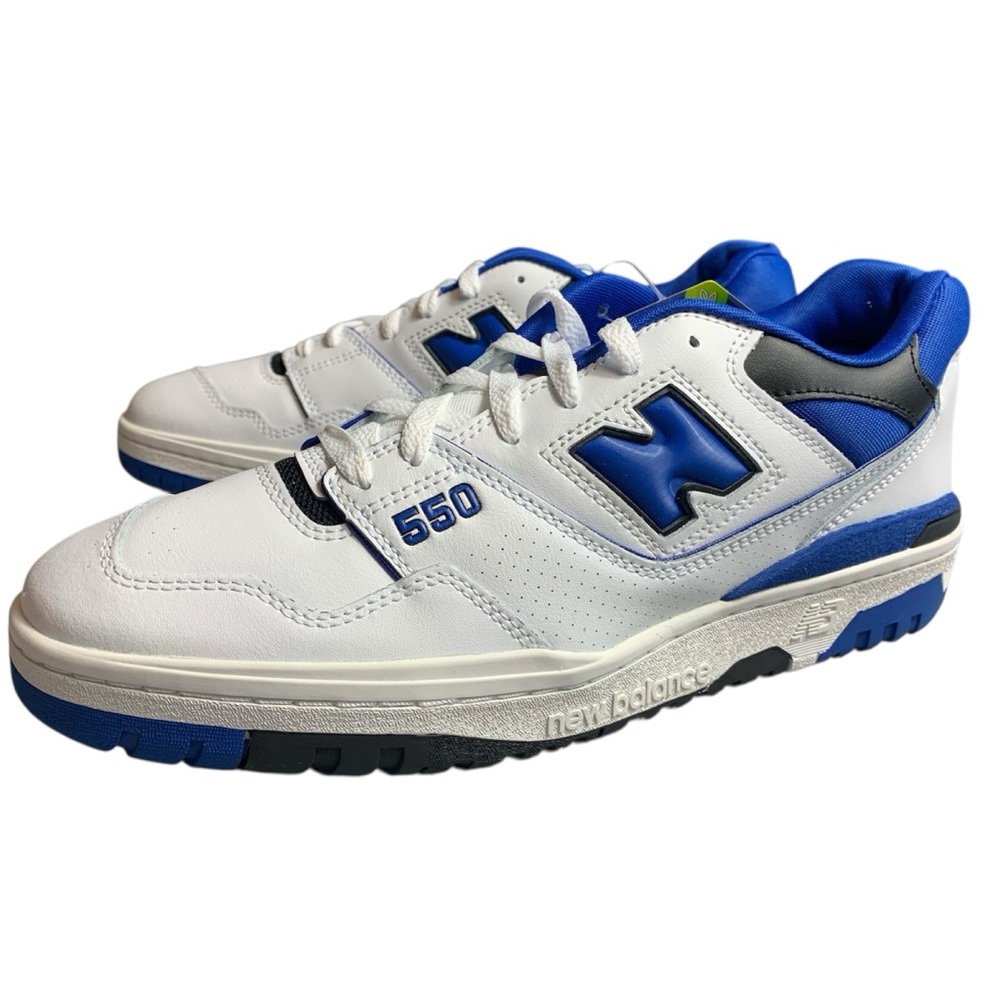 Men’s New Balance 550 Blue White BB550SN1 SIZE 12 With Replacement Box NEW